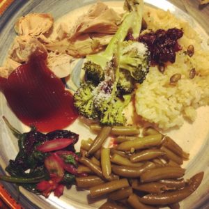 First Thanksgiving Meal this Week