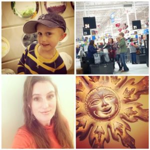 Lego Store, Walmart, Selfie & Sunshine