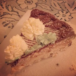 Kiev Cake at the Russian House in Austin TX