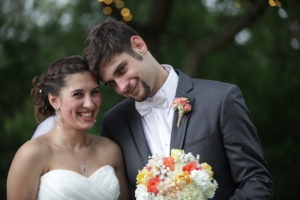 His best smile was for her.