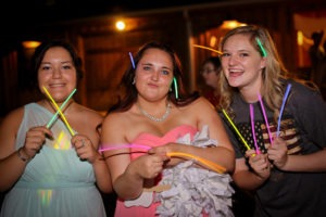 Glowstick Wedding via Sprittibee Photography