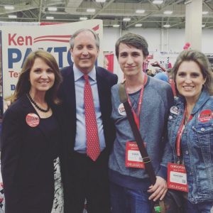 Ken Paxton and his Pistol Packin' Mama
