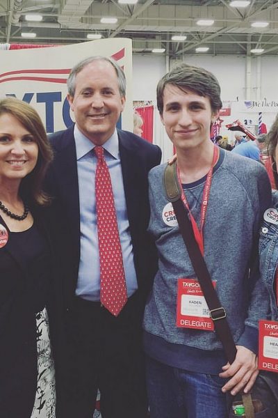 Ken Paxton and his Pistol Packin' Mama