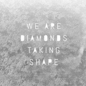diamonds taking shape