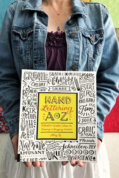Hand Lettering A to Z Book Give-Away