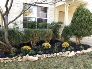 Fall Flower Bed Update